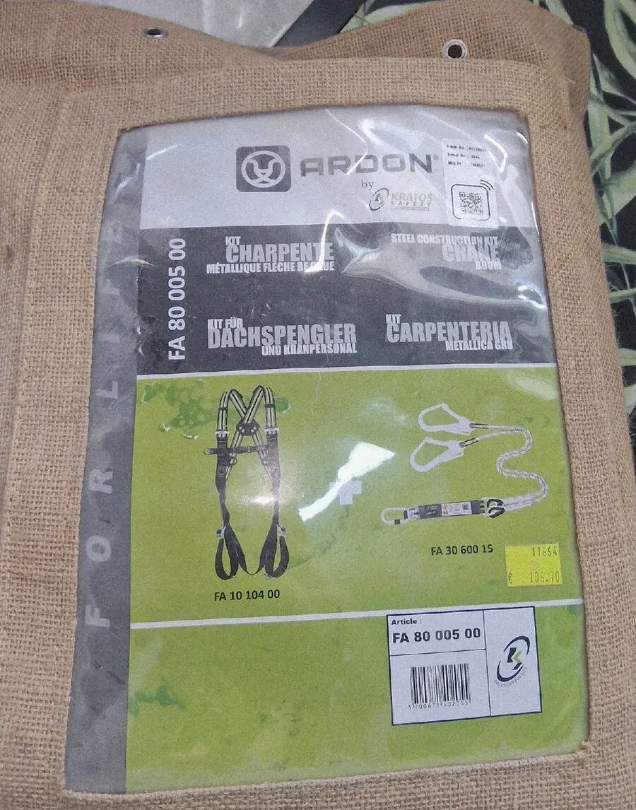 Pracovní bezpečnosti postroj