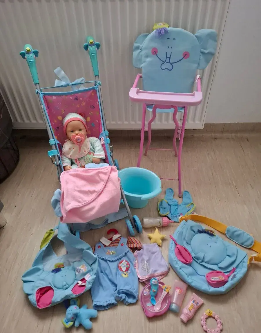 Chou chou 36cm + sloníková sada
