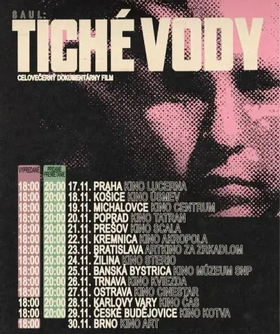 Saul- Tiché Vody, Trnava, Kino Hviezda 3 LÍSTKY