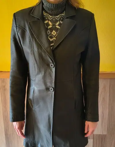 Kožený kabát