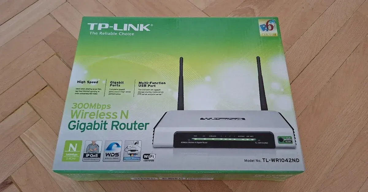 Wi-Fi Router TP-Link TL-WR1042ND