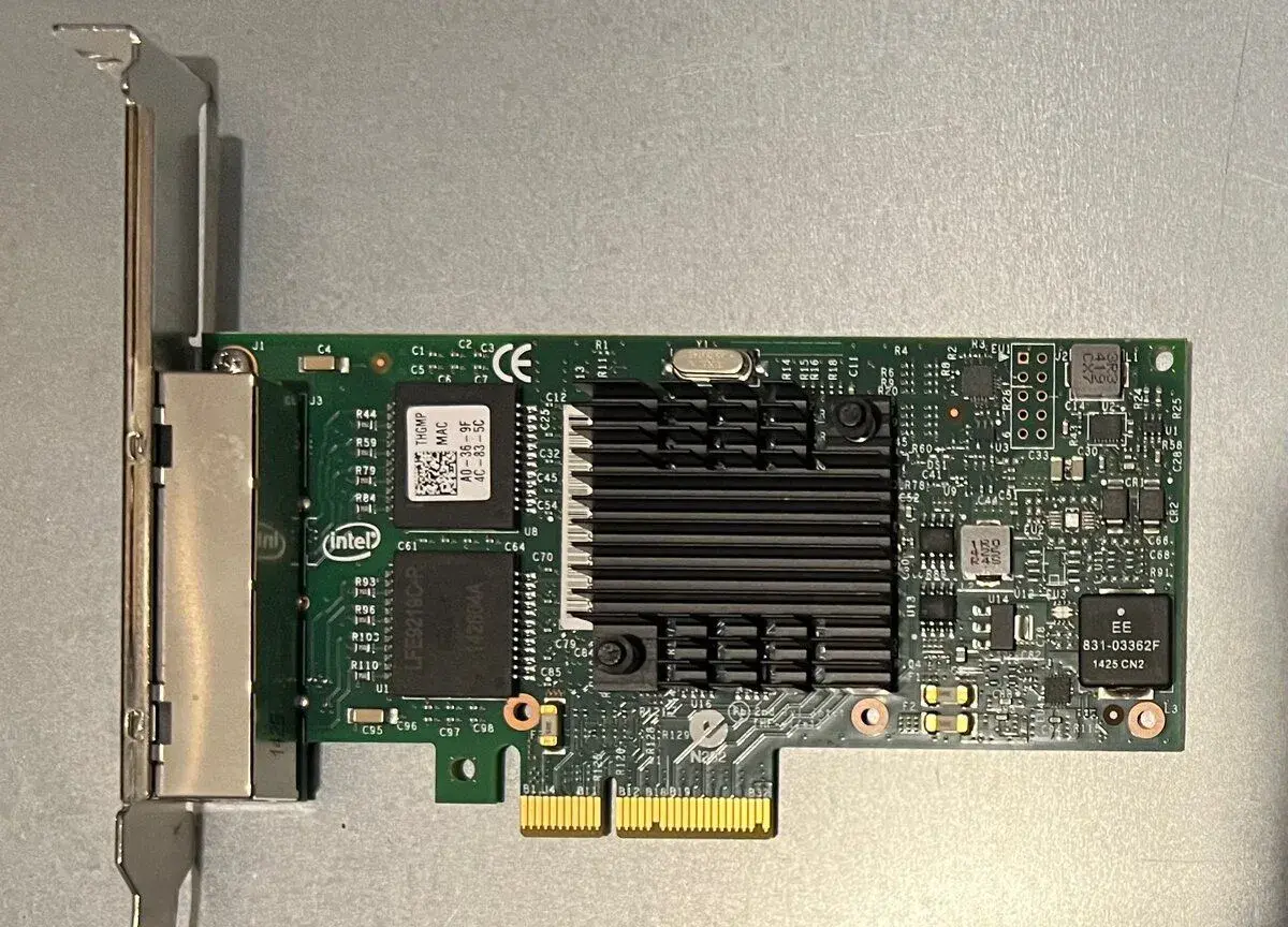Serverove sietove karty 4 a 2 portove Intel/Broadcom