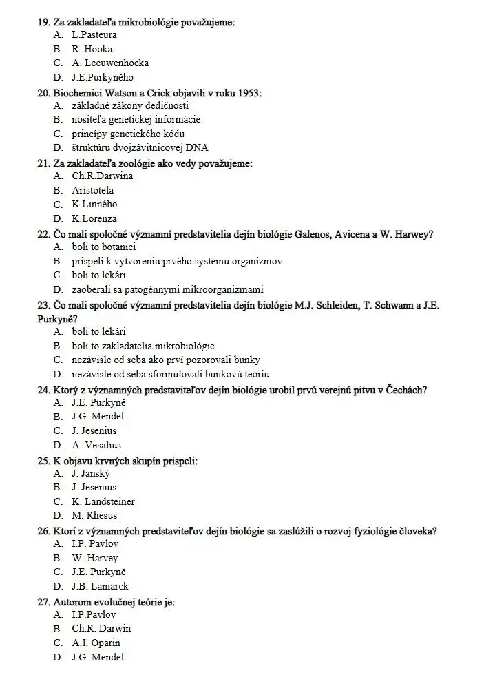 SZU medicína / zubarina / dentálna hygiena 2027/2028
