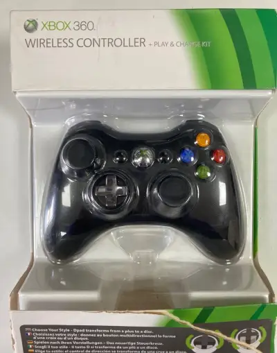 Ovládač X-BOX 360 Wireless controller + play & charge kit