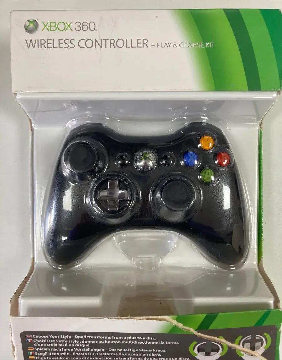 Ovládač X-BOX 360 Wireless controller + play & charge kit