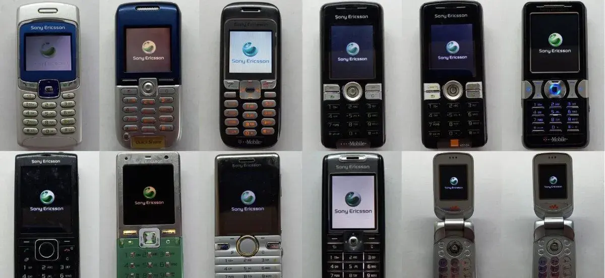 SONY ERICSSON Rôzne Typy Plne Funkčné