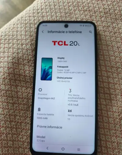 TCL 20 128 GB 4 GB