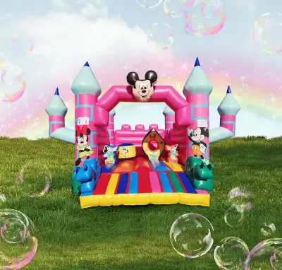 Skákaci hrad mickey mouse