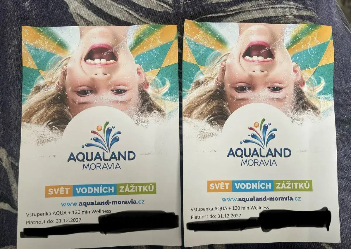Vstupenky plus wellnes aqualand moravia