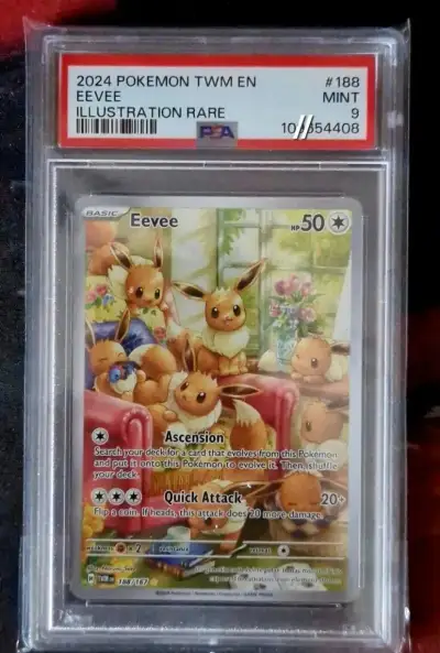 Eevee (TWM 188) PSA 9