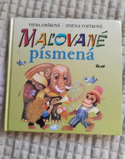 Maľovane pismena kniha