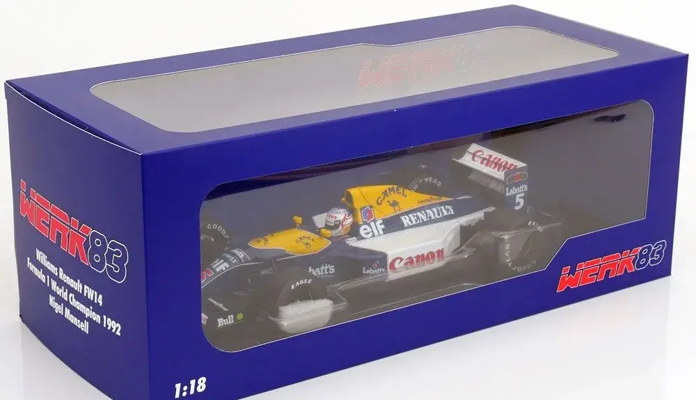 Williams Renault FW14B - N. Mansell 1992 - 1:18 WERK83