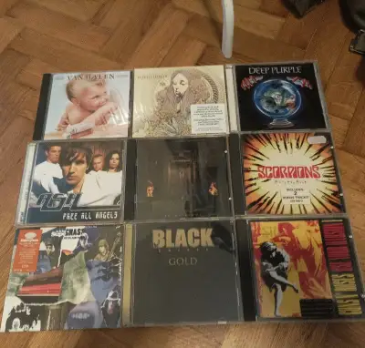 CD rock, metal, punk