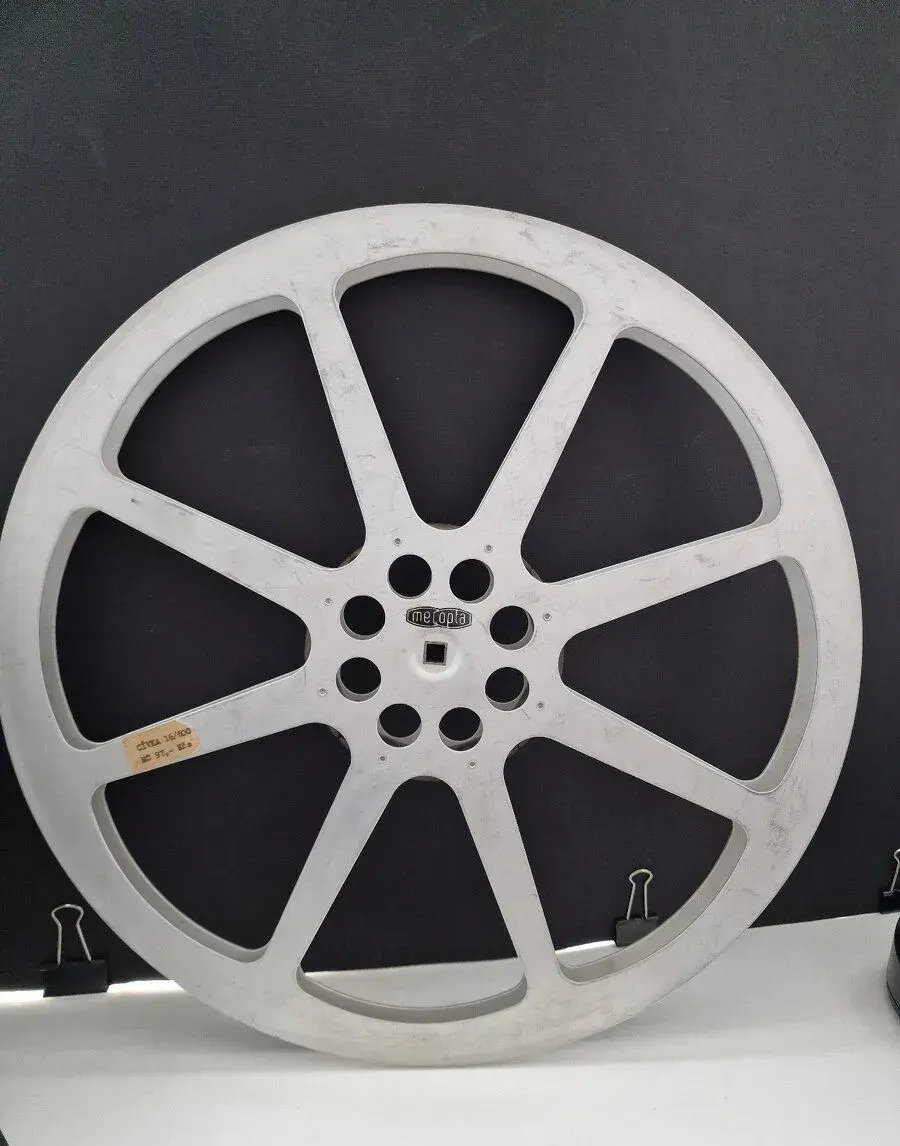 Filmový kotúč Meopta 38cm.