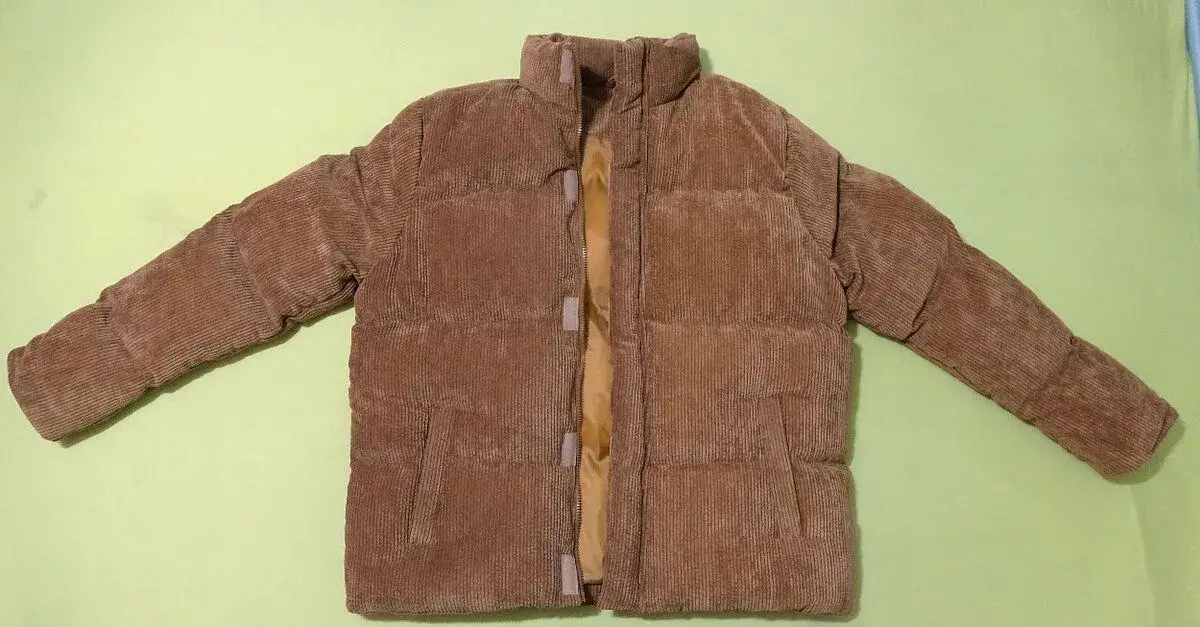 Hnedá pánska menčestrová bunda, veľkosť XL
