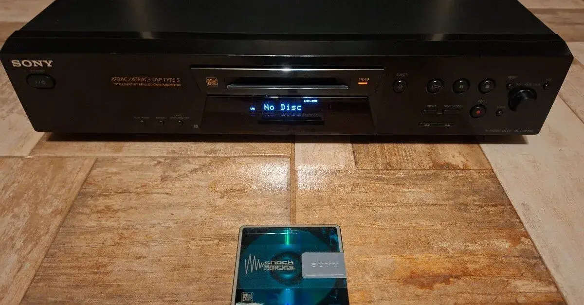 Minidisc SONY MDS - JE 480 🥰🔊❤️