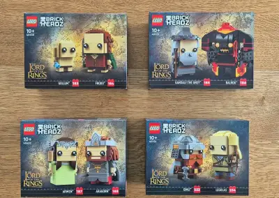 Kolekcia LOTR BrickHeadz LEGO® - 40630, 40631, 40632, 40751