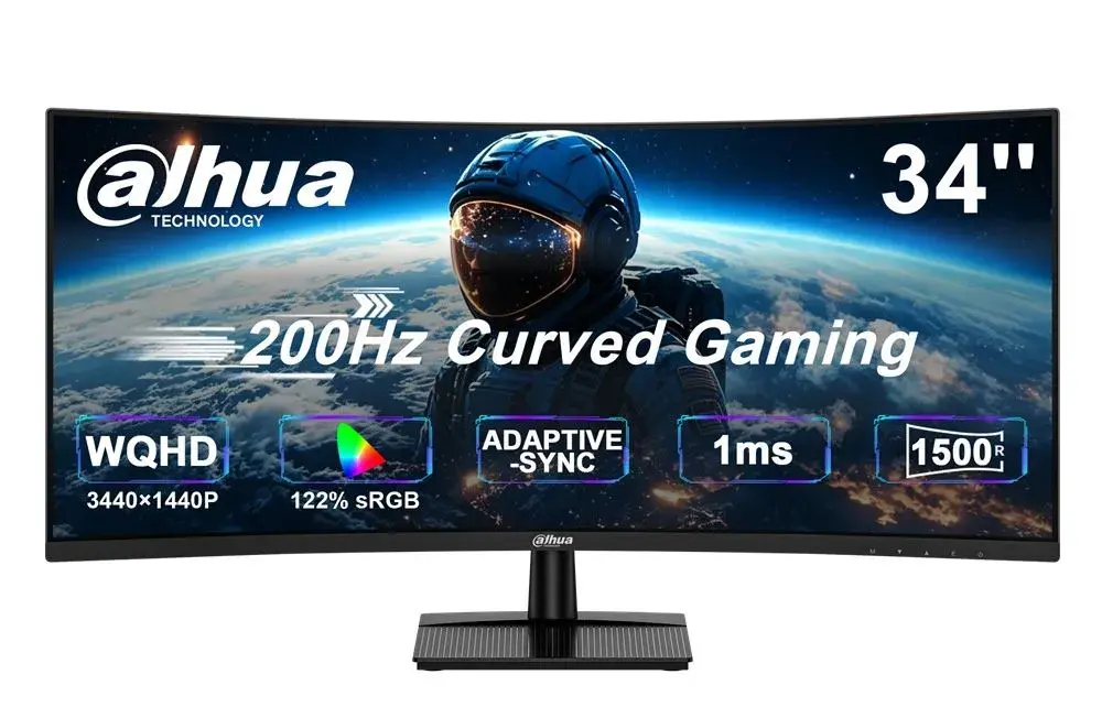 34" ultrawide zakrivený herný Dahua LM34-F441D (200hz