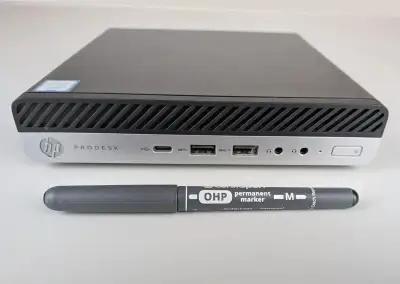 HP 600 G5 - i5 9500T, 16GB RAM, 512GB NVMe, VGA, OS, ZÁRUKA