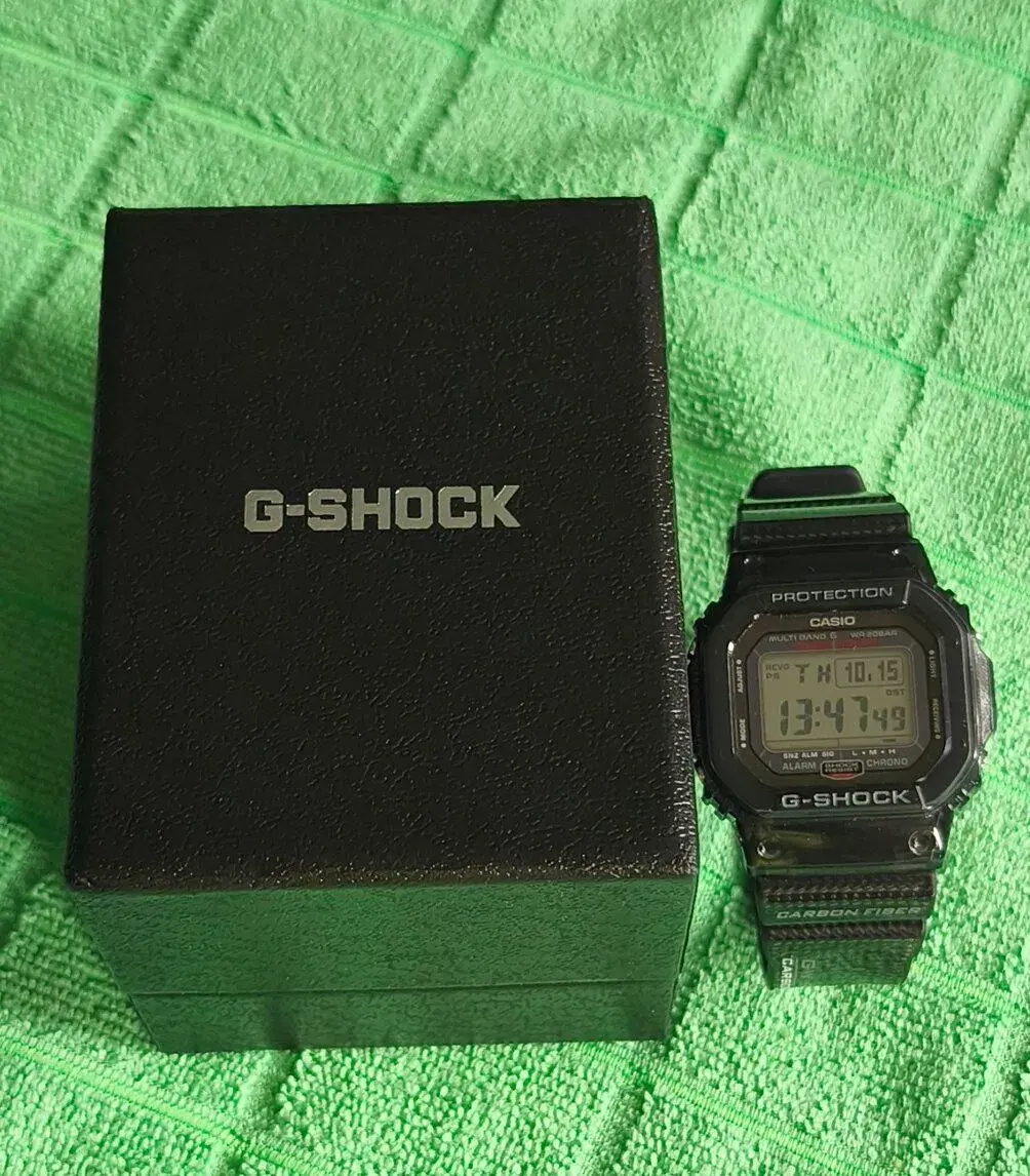 CASIO G-SHOCK GW-S5600 CARBON - TITAN