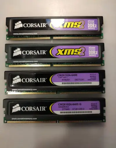 Corsair 1GB DDR II 6400 800MHz CL5