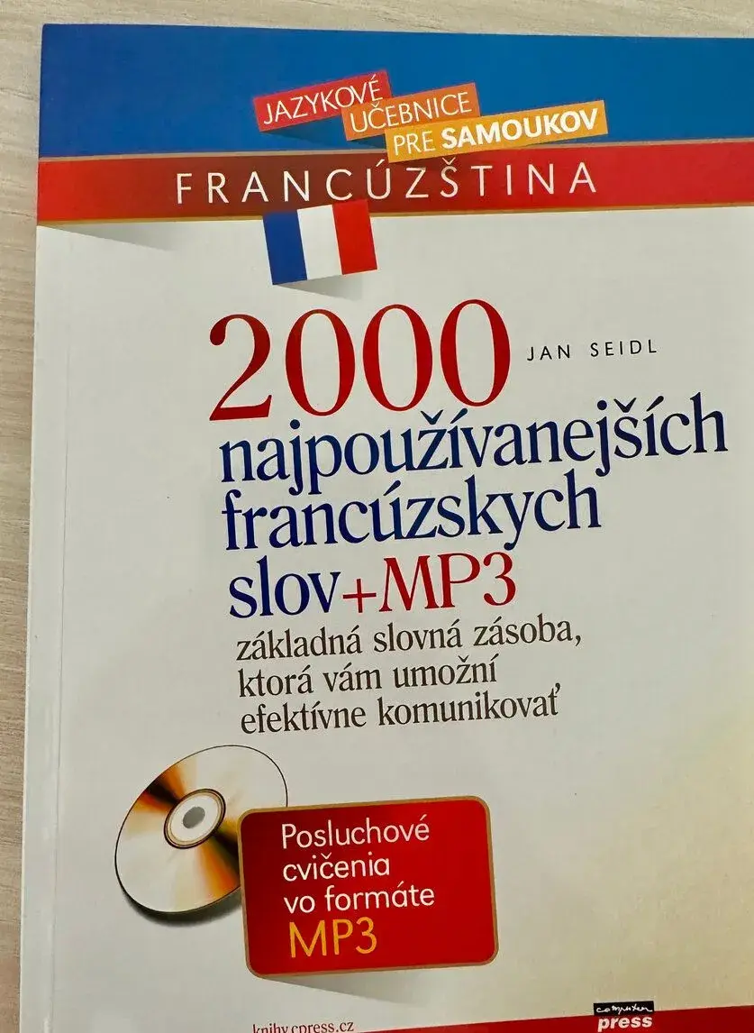 3x francúzština - výslovnosť, 2000 slov, Verne