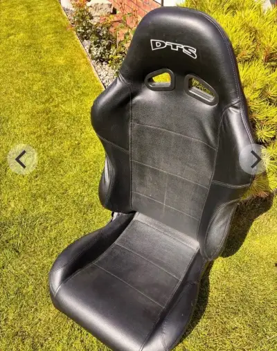 Športová sedačka DTS / kožené športové sedadlo (tuning, PC s