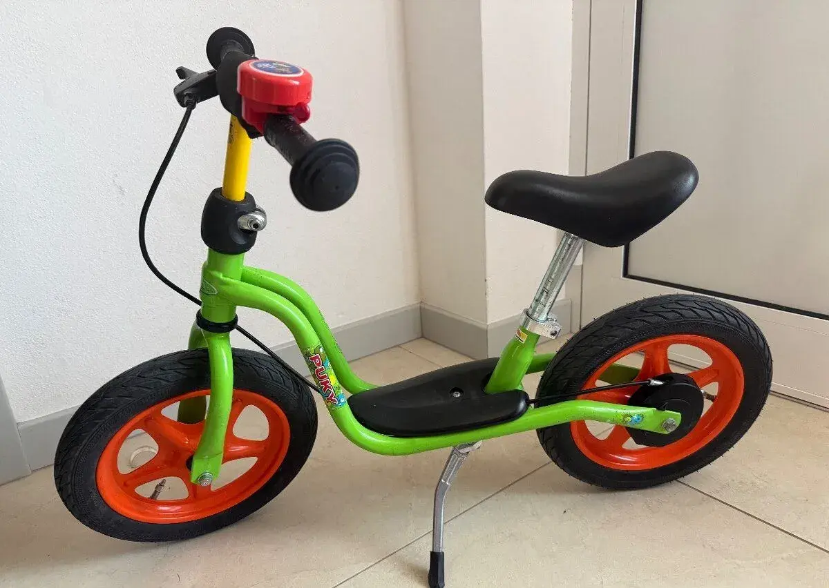 Puky LR 1L BR kiwi odrazadlo s brzdou a stojanom