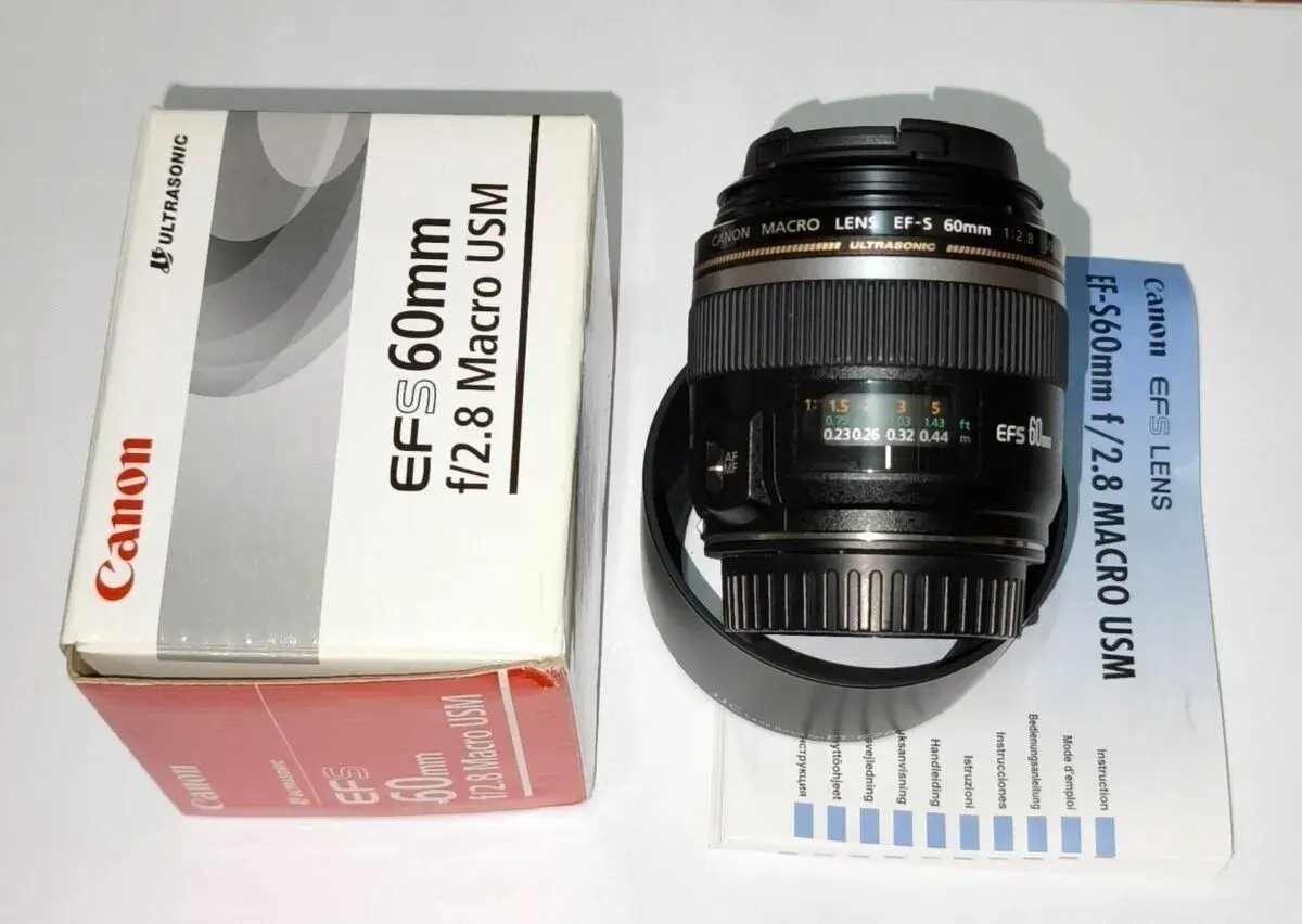 Canon EF-S 60mm f2,8 Macro USM