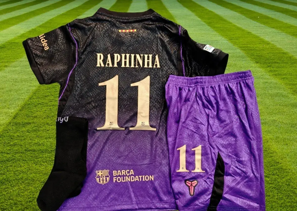 dres Raphinha #11 FC Barcelona 26/27 black-violet -