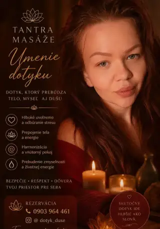 Tantrické a relaxačně masáže