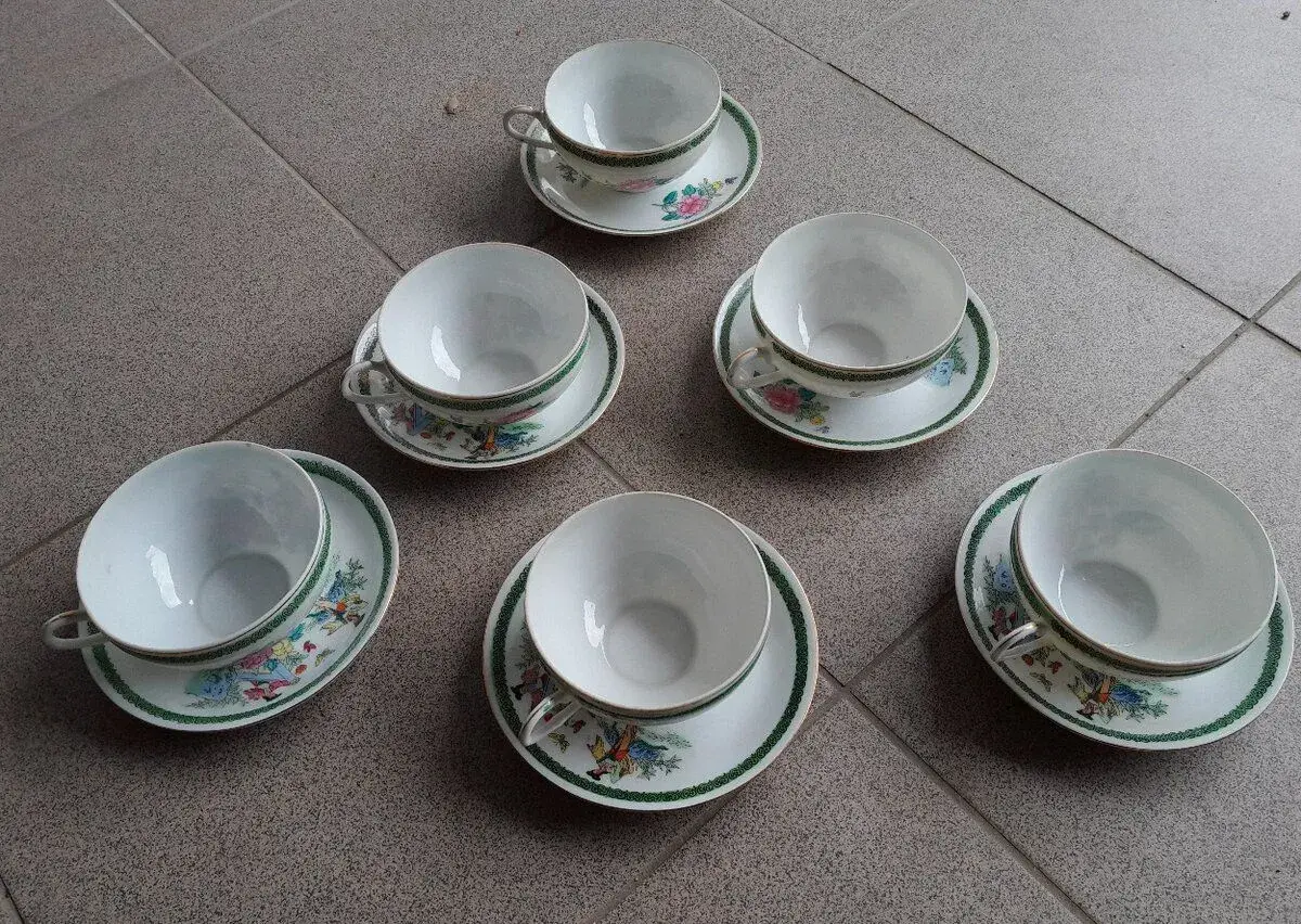 Čínsky porcelán kávová/čajová súprava