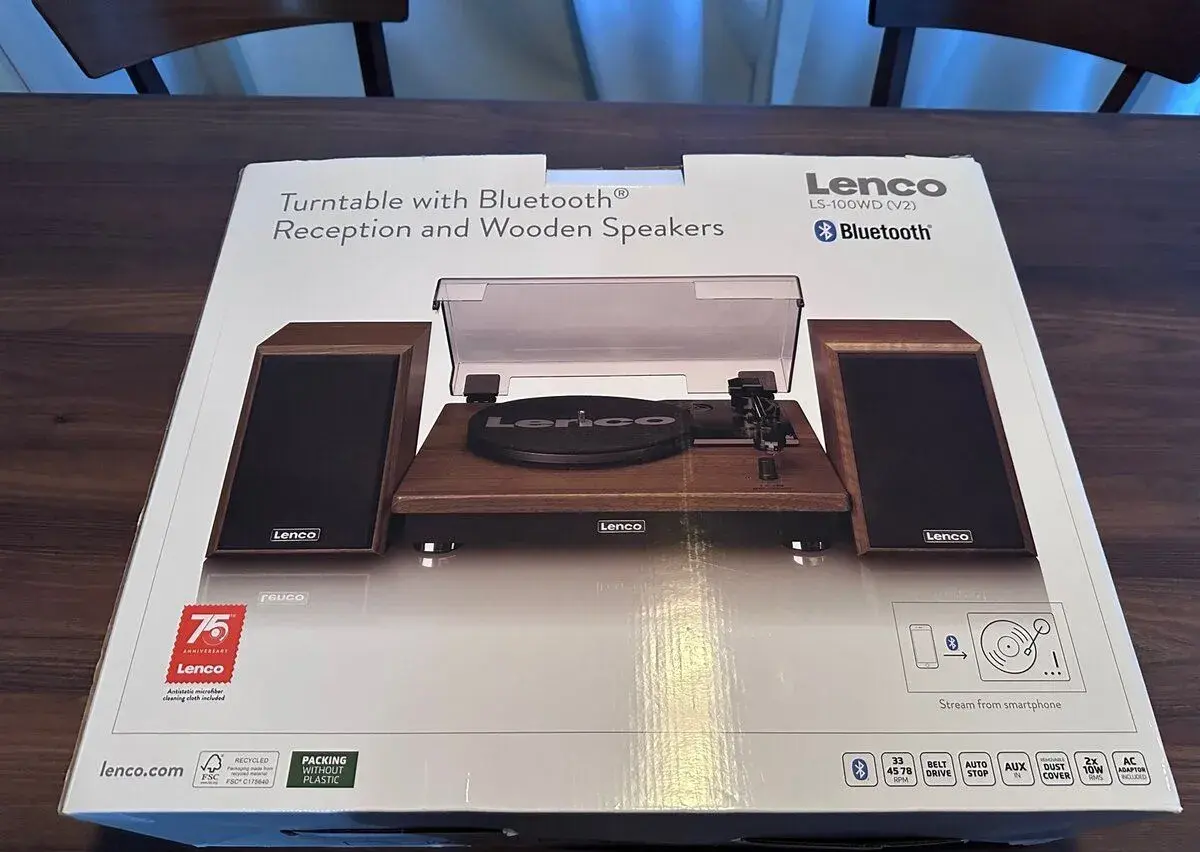Lenco LS-100WD (V2) Gramofon
