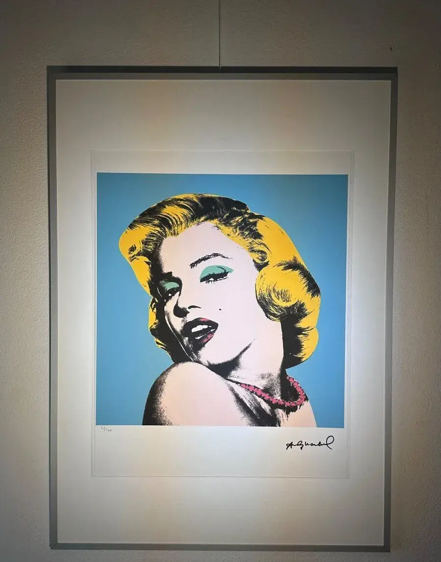 Andy Warhol – Marilyn Monroe (Blue/Yellow)