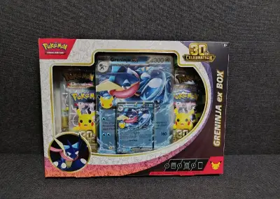 Pokémon TCG: 30th Celebration Greninja ex Box
