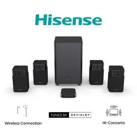 Soundbar Hisense HT Saturn čierny