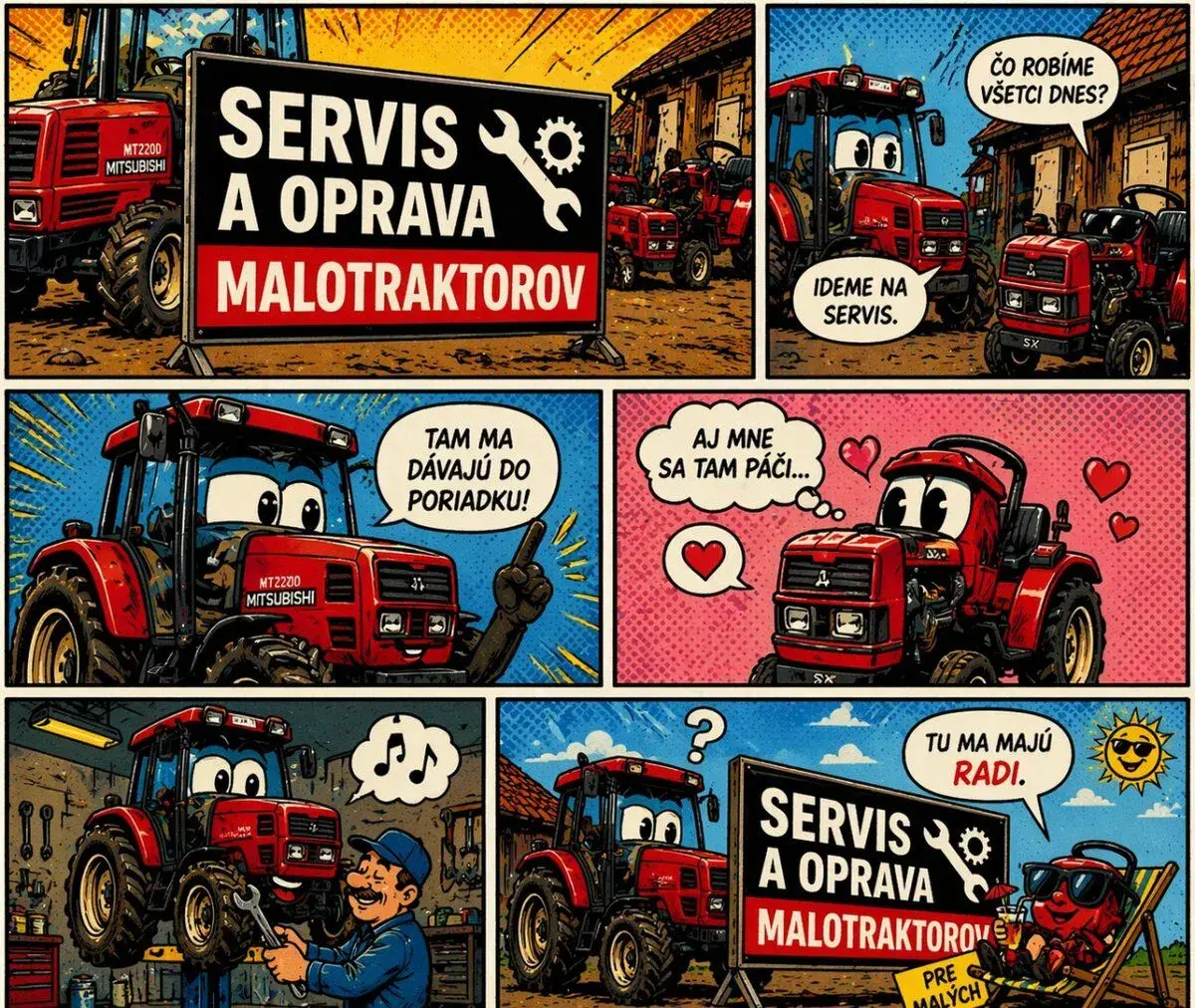 Oprava japonských malotraktorov