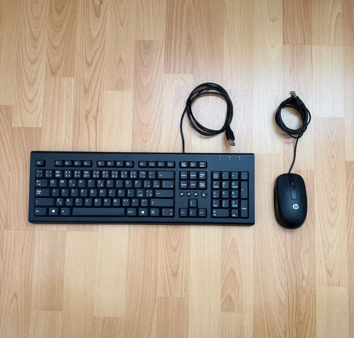 HP klávesnica a myš
