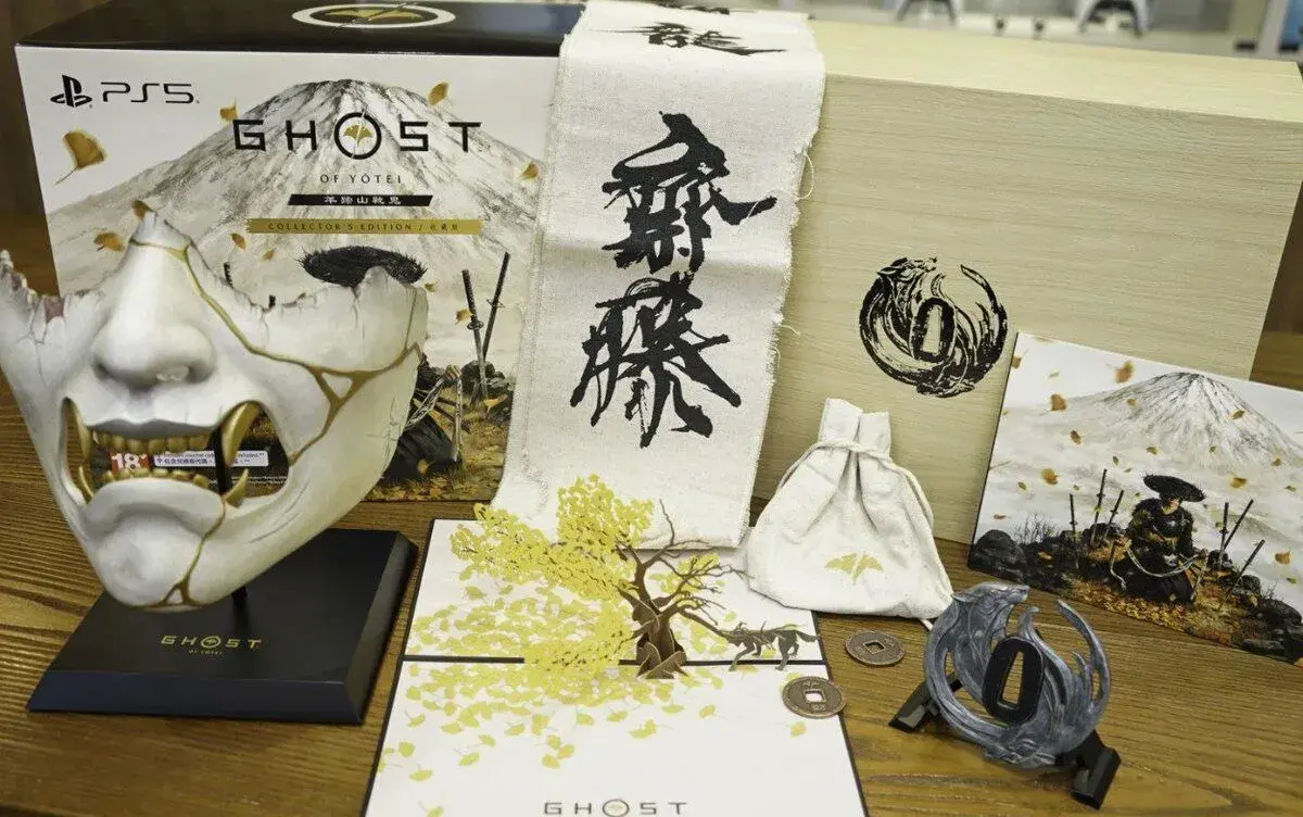 Ghost of Yōtei Collector's Edition - kompletný merch
