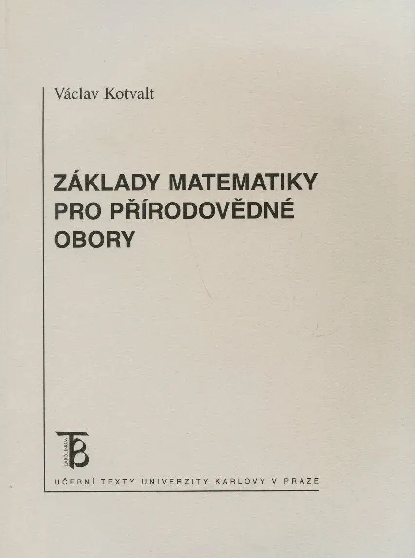 Základy matematiky pro přírodovědné obory