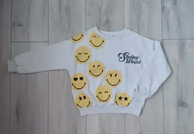Nová Oversize mikina so smalíkmi