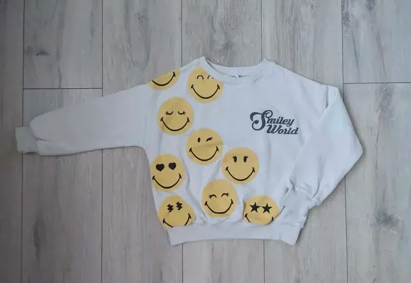 Nová Oversize mikina so smalíkmi