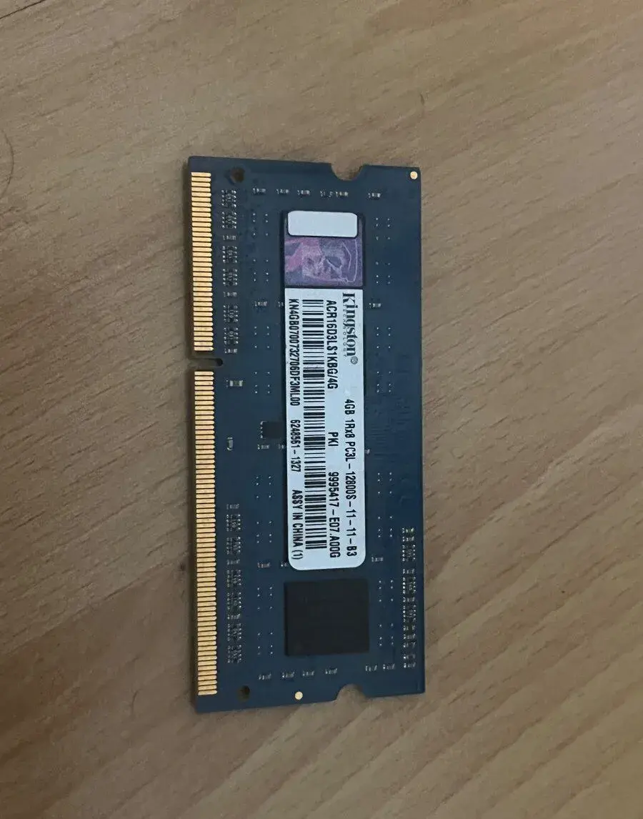Kingston 4GB DDR3L 1600MHz – RAM do notebooku