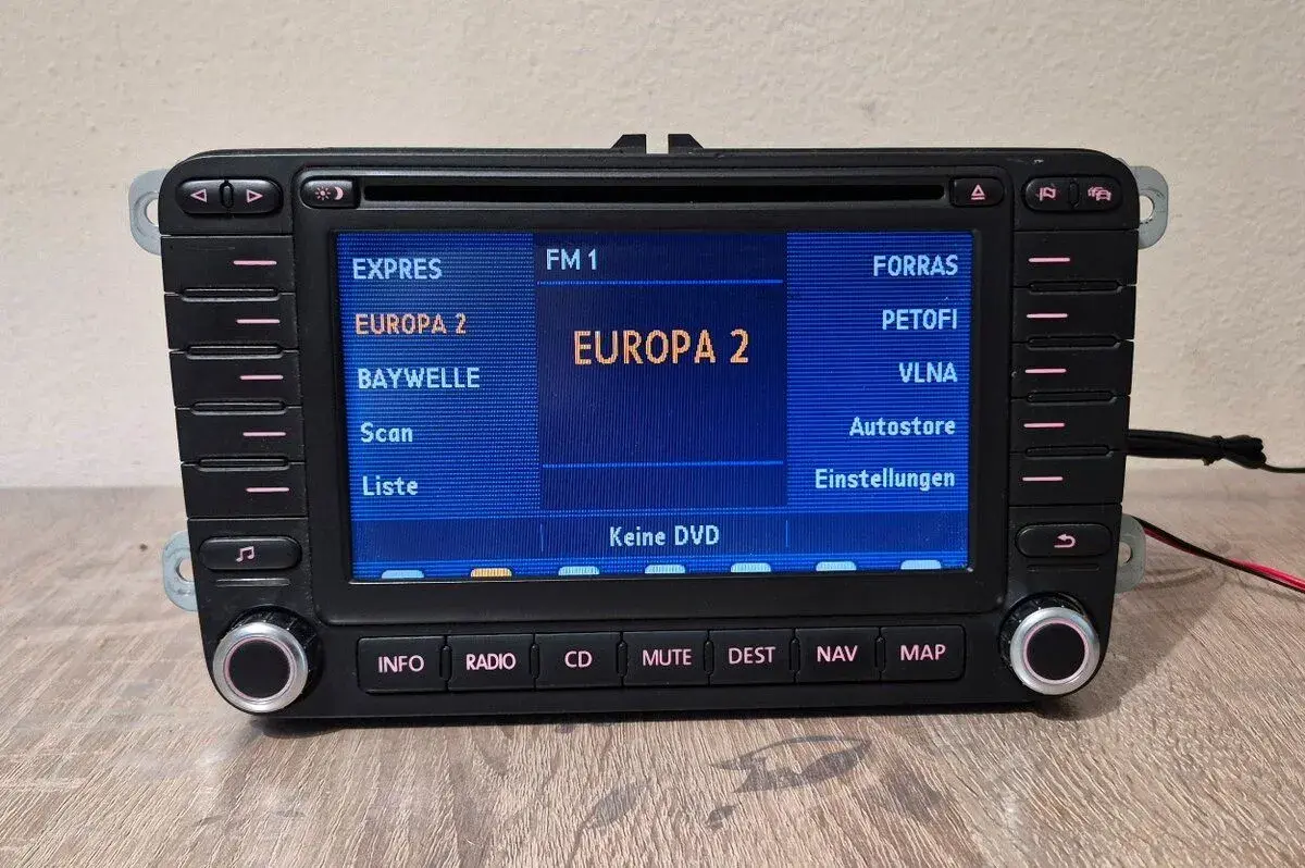 autorádio volkswagen mfd2 navigation
