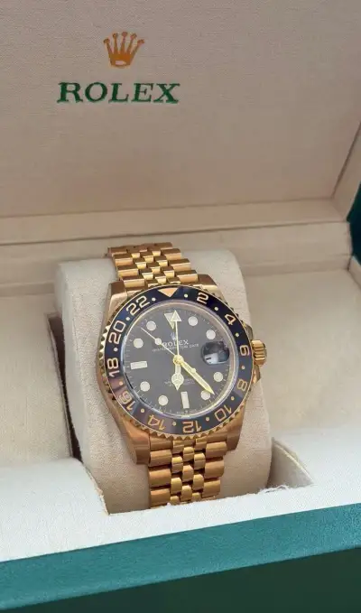 Rolex GMT Master II gold