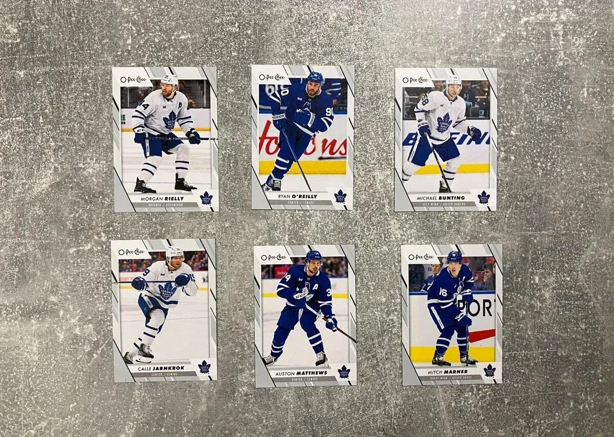 Hokejové karty - Toronto kartičky NHL