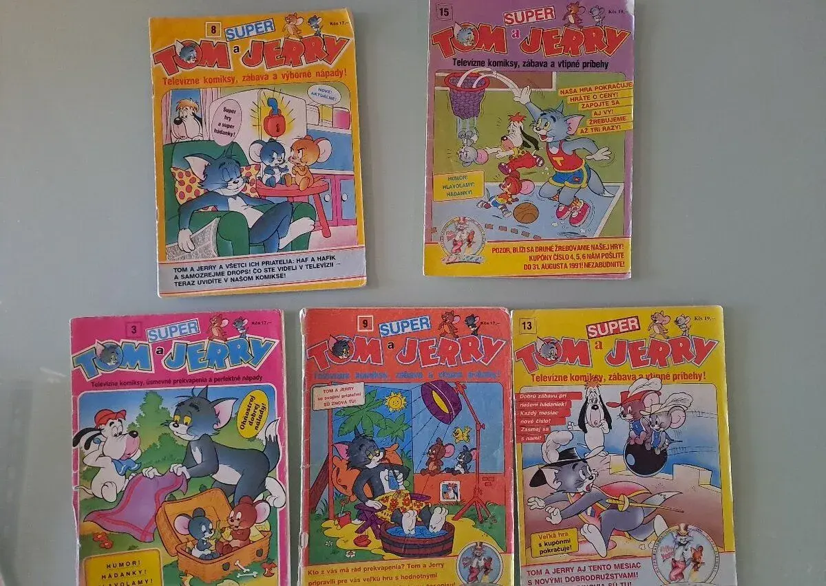 Tom a Jerry komiksy