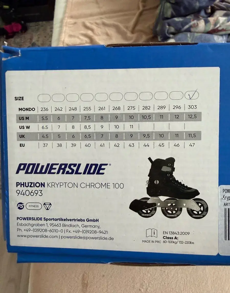 Powerslide phuzion chrome 100