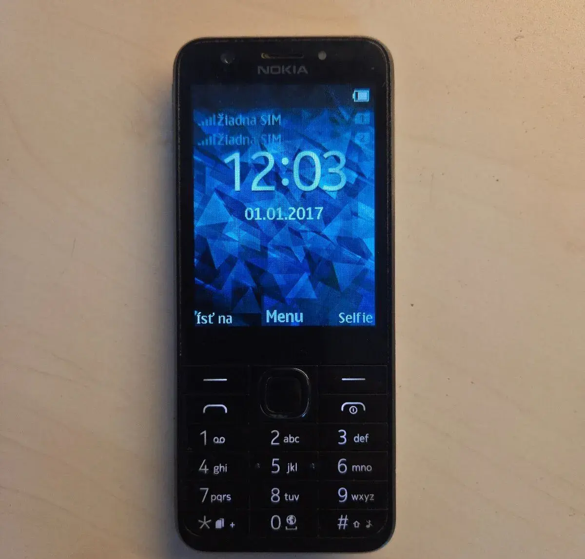 NOKIA 230, RM-1172 , 2015, 2-simkovy, cierny