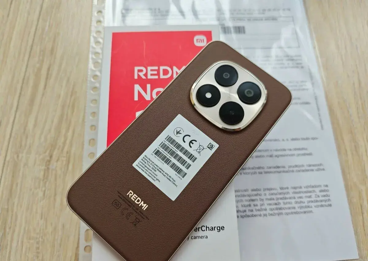 Xiaomi Redmi Note 15 Pro+ 8GB/256GB,hnedy, top stav,zaruka